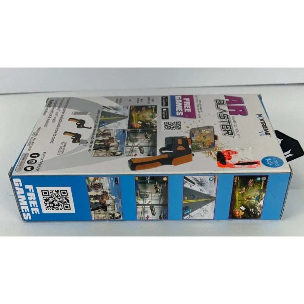 Xtreme VR AR Blaster Augmented Reality Gaming System All-In-One Smartphone NEW